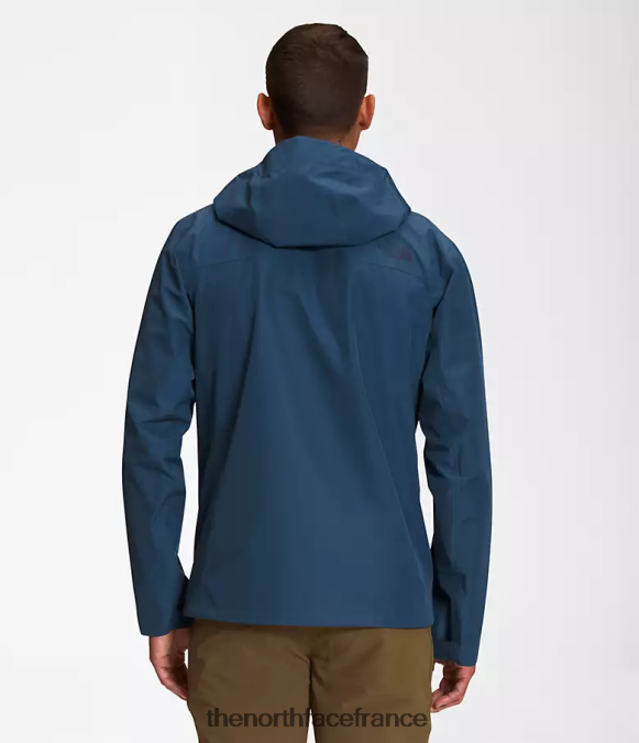vêtements The North Face Hommes veste dryzzle futurelight bleu ombragé ZPZRD1114