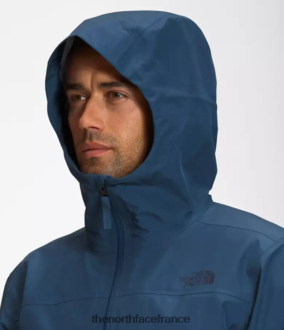 vêtements The North Face Hommes veste dryzzle futurelight bleu ombragé ZPZRD1114