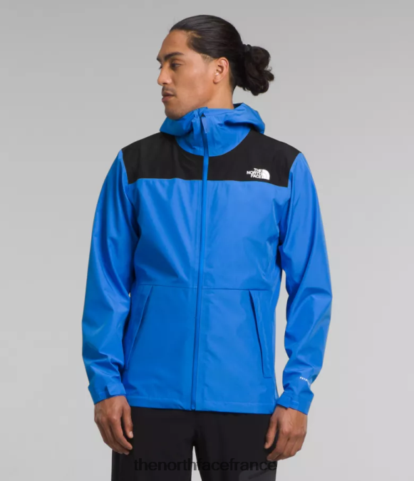 vêtements The North Face Hommes veste dryzzle futurelight bleu optique/noir tnf ZPZRD1118