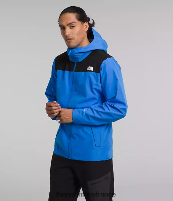 vêtements The North Face Hommes veste dryzzle futurelight bleu optique/noir tnf ZPZRD1118