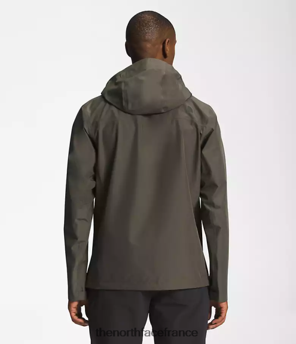 vêtements The North Face Hommes veste dryzzle futurelight nouveau vert taupe ZPZRD1116