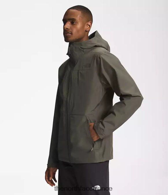 vêtements The North Face Hommes veste dryzzle futurelight nouveau vert taupe ZPZRD1116