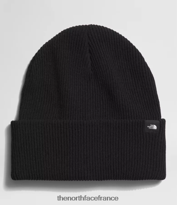 accessoire The North Face unisexe bonnet à revers urbain tnf noir ZPZRD559