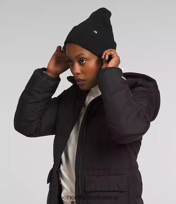 accessoire The North Face unisexe bonnet à revers urbain tnf noir ZPZRD559
