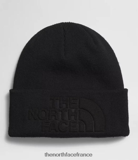 accessoire The North Face unisexe bonnet urbain à relief tnf noir ZPZRD1139
