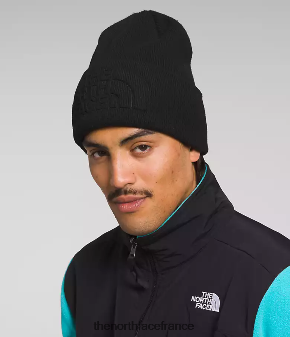 accessoire The North Face unisexe bonnet urbain à relief tnf noir ZPZRD1139