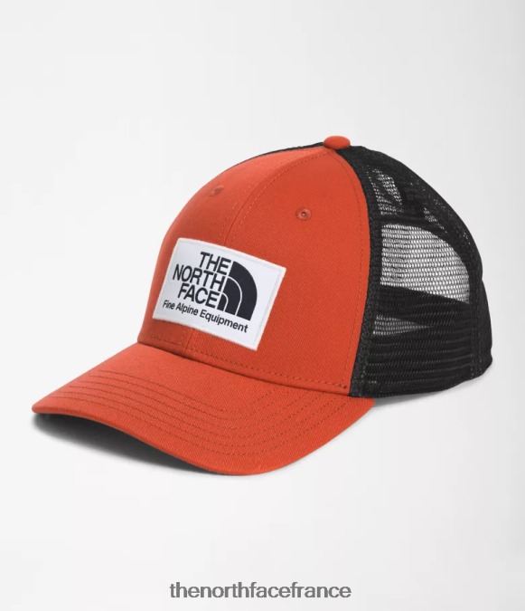 accessoire The North Face unisexe casquette de camionneur mudder à coupe profonde bronze rouillé ZPZRD722