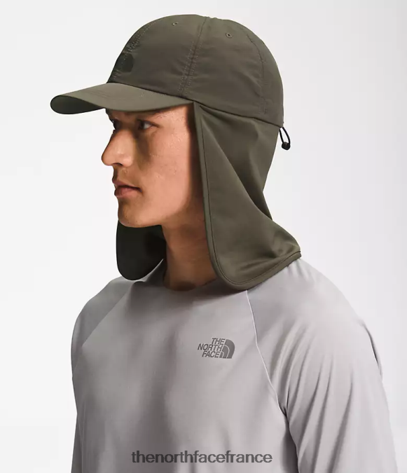 accessoire The North Face unisexe chapeau pare-soleil horizon nouveau vert taupe ZPZRD367