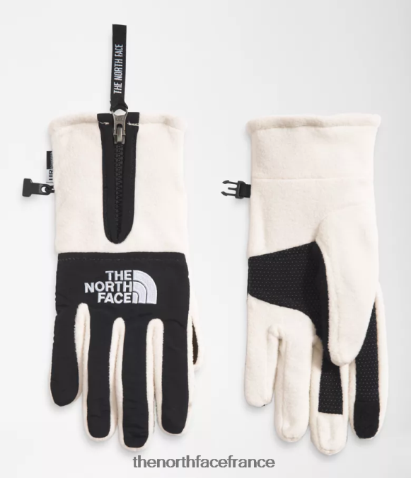 accessoire The North Face unisexe gants denali etip gardénia blanc ZPZRD427