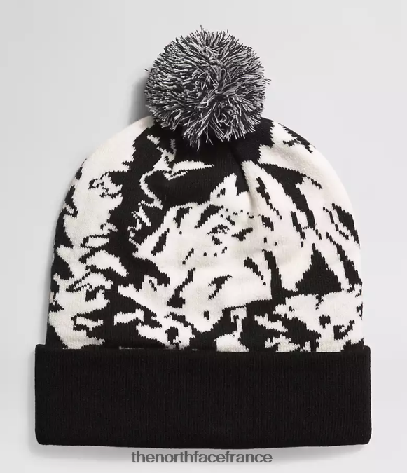 accessoire The North Face unisexe tuke de ski tnf noir/gardénia blanc ZPZRD1047